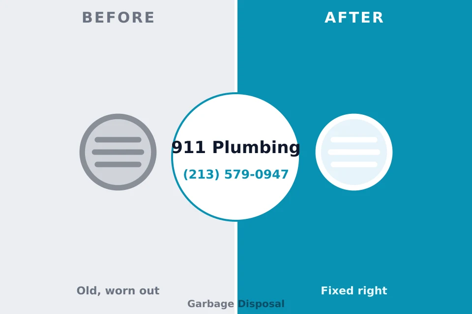 Before and after: plumbing repair Montezuma, GA